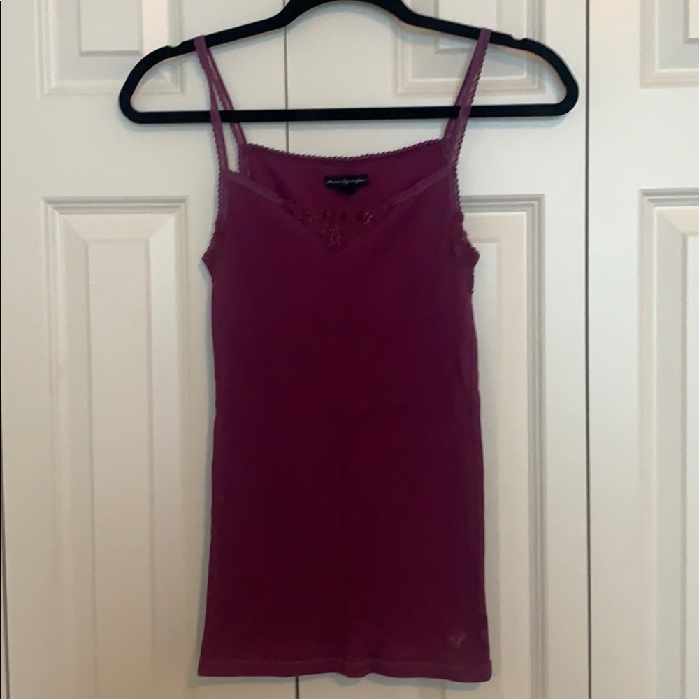 American Eagle purple cami